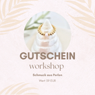 Workshop Gutschein für Armband inkl. Gravur Anhänger – Einlösung online, Wert 59 EUR