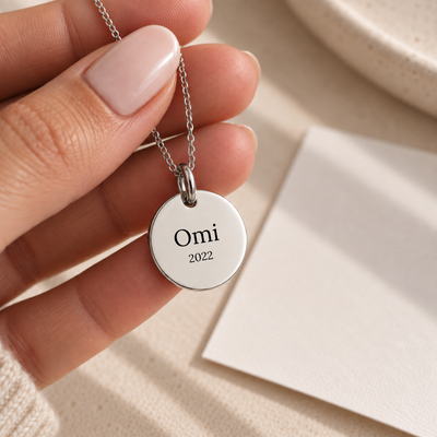 Gravur Kette mit Handschrift
