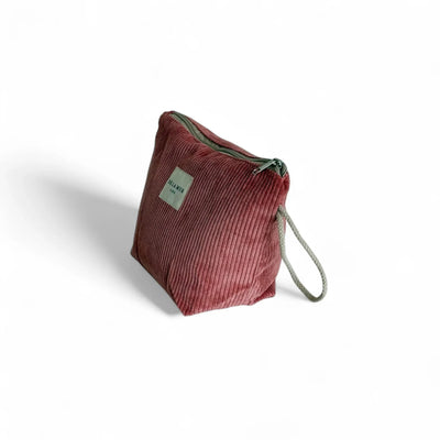Beauty Bag Groß Rib CORAL