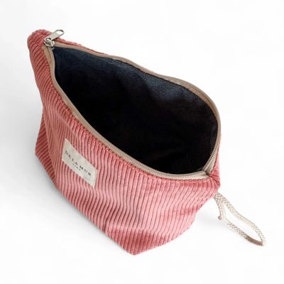 Beauty Bag Groß Rib CORAL