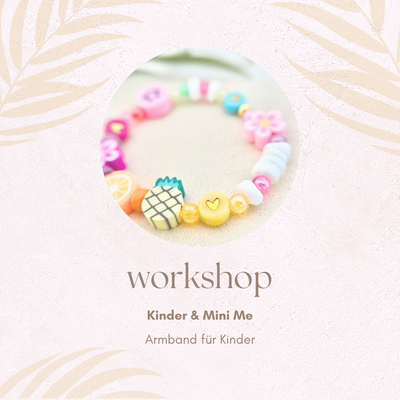 Kinder Armband aus Perlen
